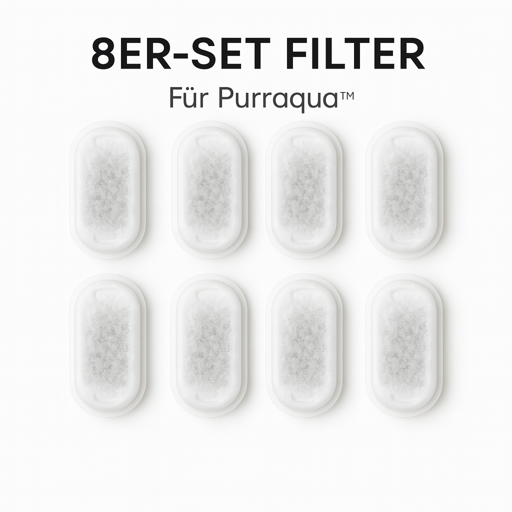 Purraqua™ Ersatzfilter – Für sauberes, frisches & gesundes Wasser