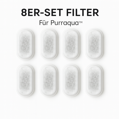Purraqua™ Ersatzfilter – Für sauberes, frisches & gesundes Wasser