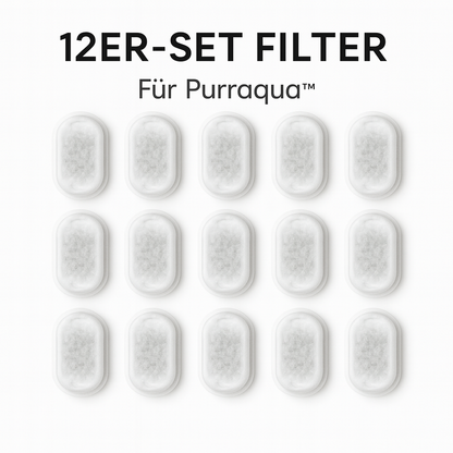 Purraqua™ Ersatzfilter – Für sauberes, frisches & gesundes Wasser