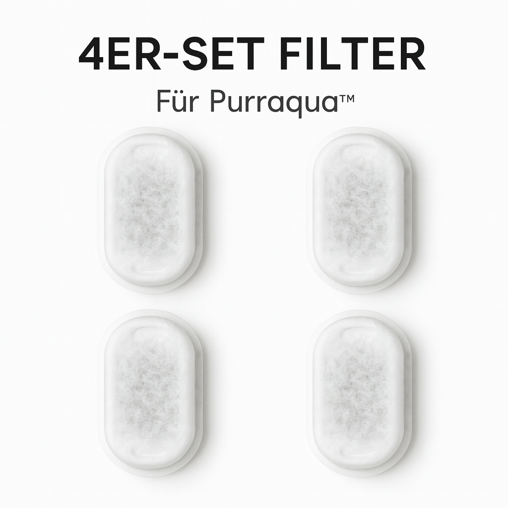 Purraqua™ Ersatzfilter – Für sauberes, frisches & gesundes Wasser
